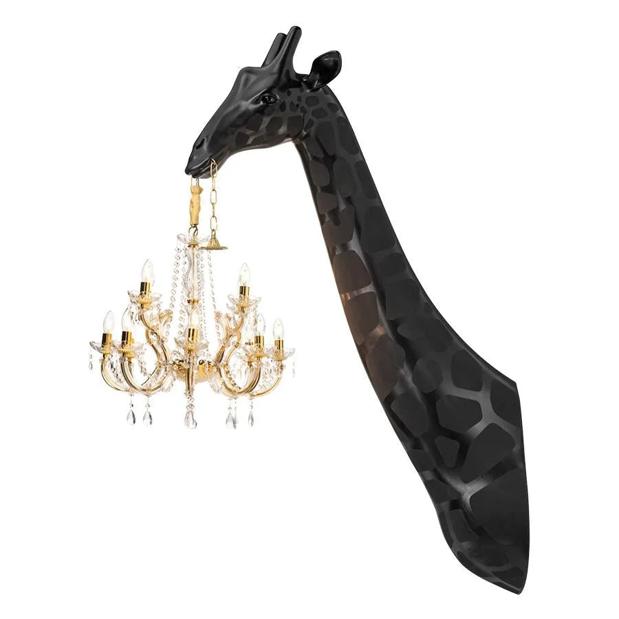 Decorative Wall Sconces with Mary Therese Crystal Chandelier | Luxury Giraffe for Elegant Spaces