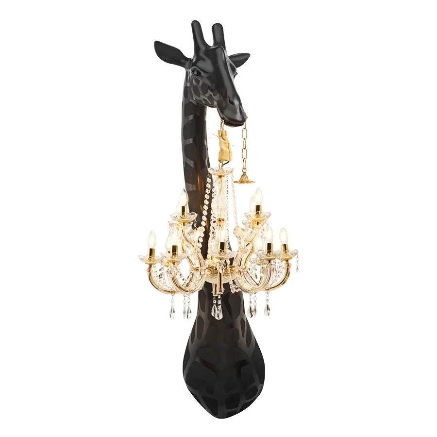 Decorative Wall Sconces with Mary Therese Crystal Chandelier | Luxury Giraffe for Elegant Spaces