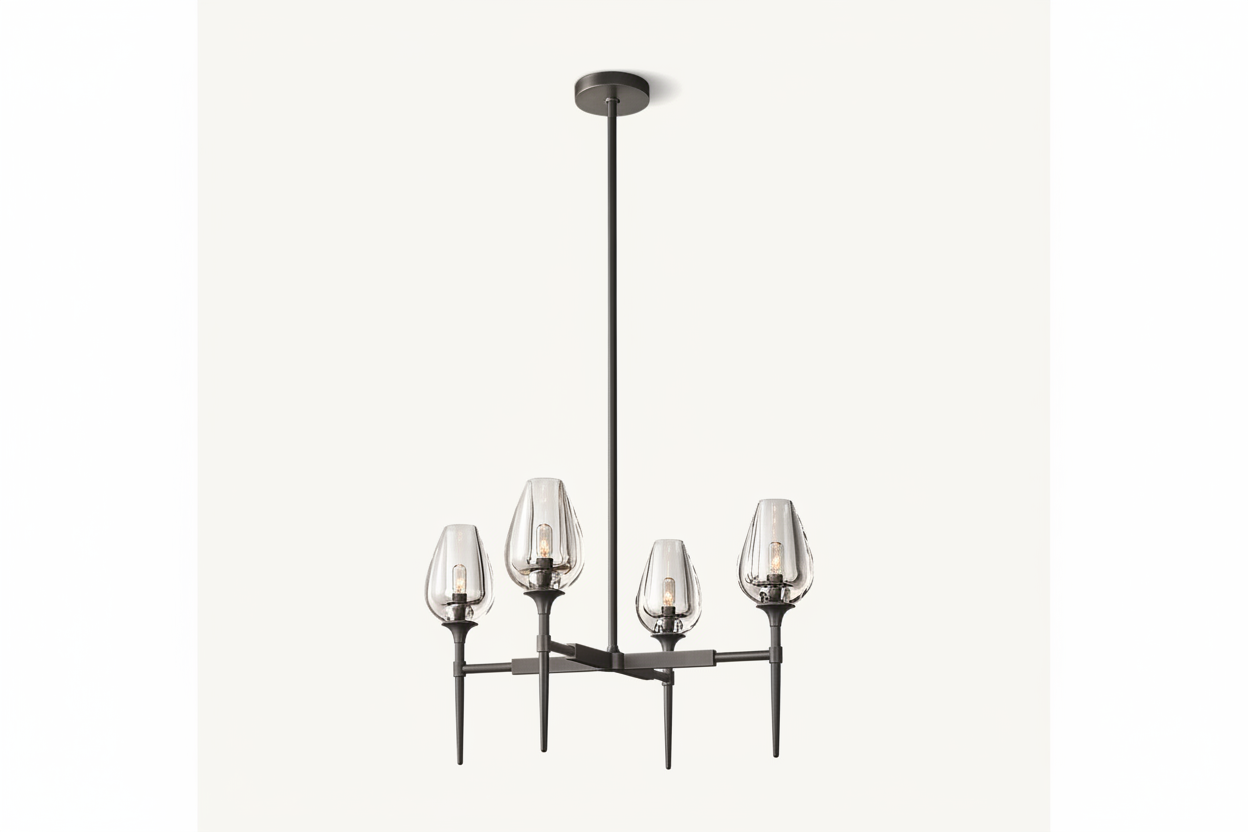 STAKLENI LUSTER ZA SVIJEĆE | CLZXS0250