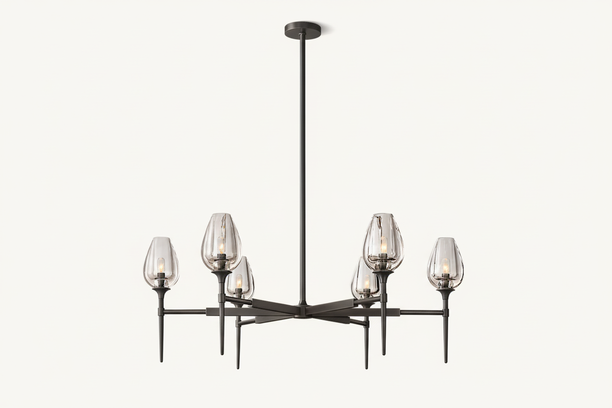 STAKLENI LUSTER ZA SVIJEĆE | CLZXS0250