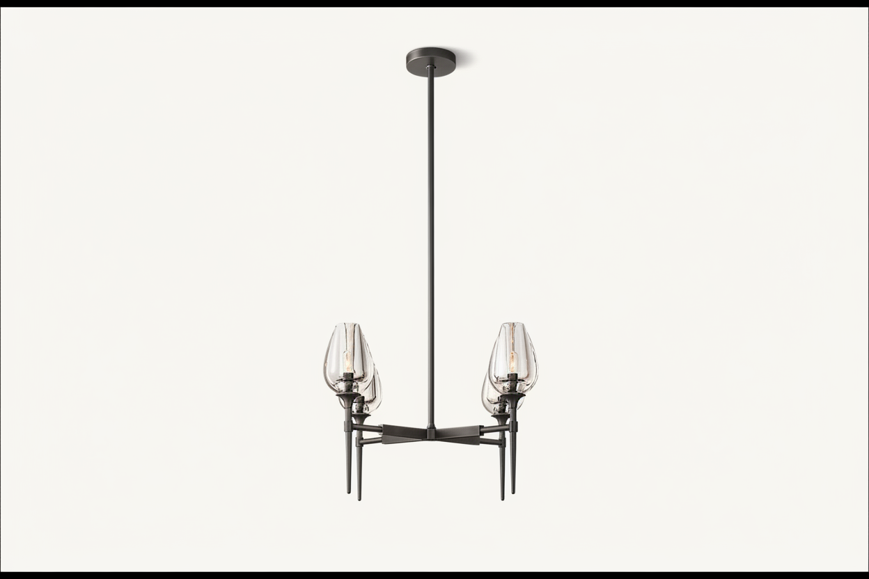 STAKLENI LUSTER ZA SVIJEĆE | CLZXS0250