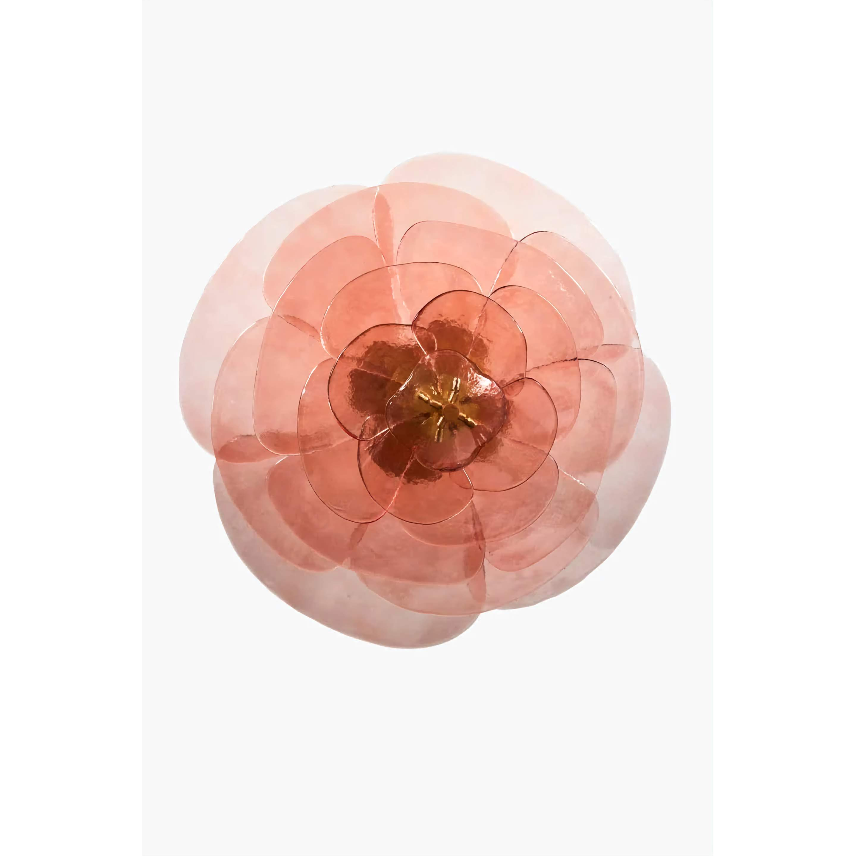 GRÜNER FIORE ART DECO GLAS KRONLEUCHTER | CLZL896620G