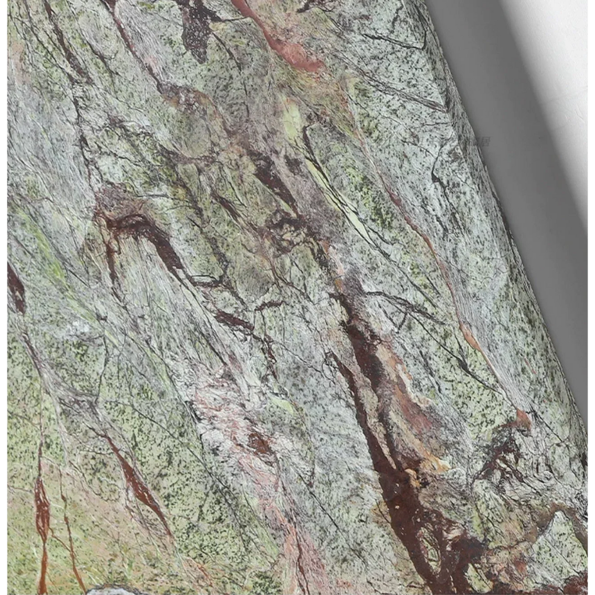 Green Marble Wall Light | Rectangular Natural Stone Sconce Modern Minimalist Living Room & Bedroom Casalolalights