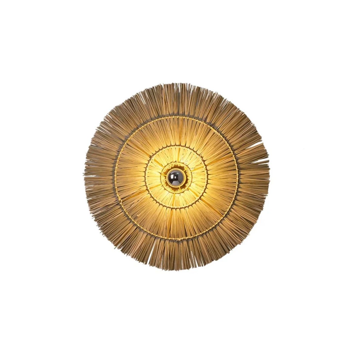 Rattan Wall Light | Handwoven Natural Fibre Sconce Bohemian Modern Living Room & Bedroom Casalolalights Luxury Lamps