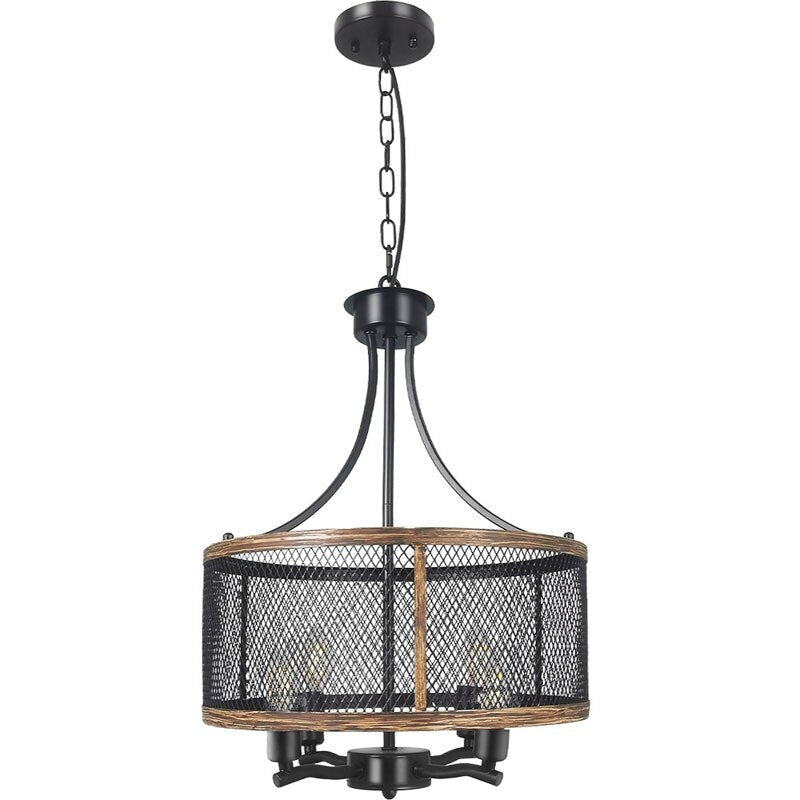 Industrial Retro Ceiling Lamp For Hallway Stairs Living Room - Semi-flush Mounts