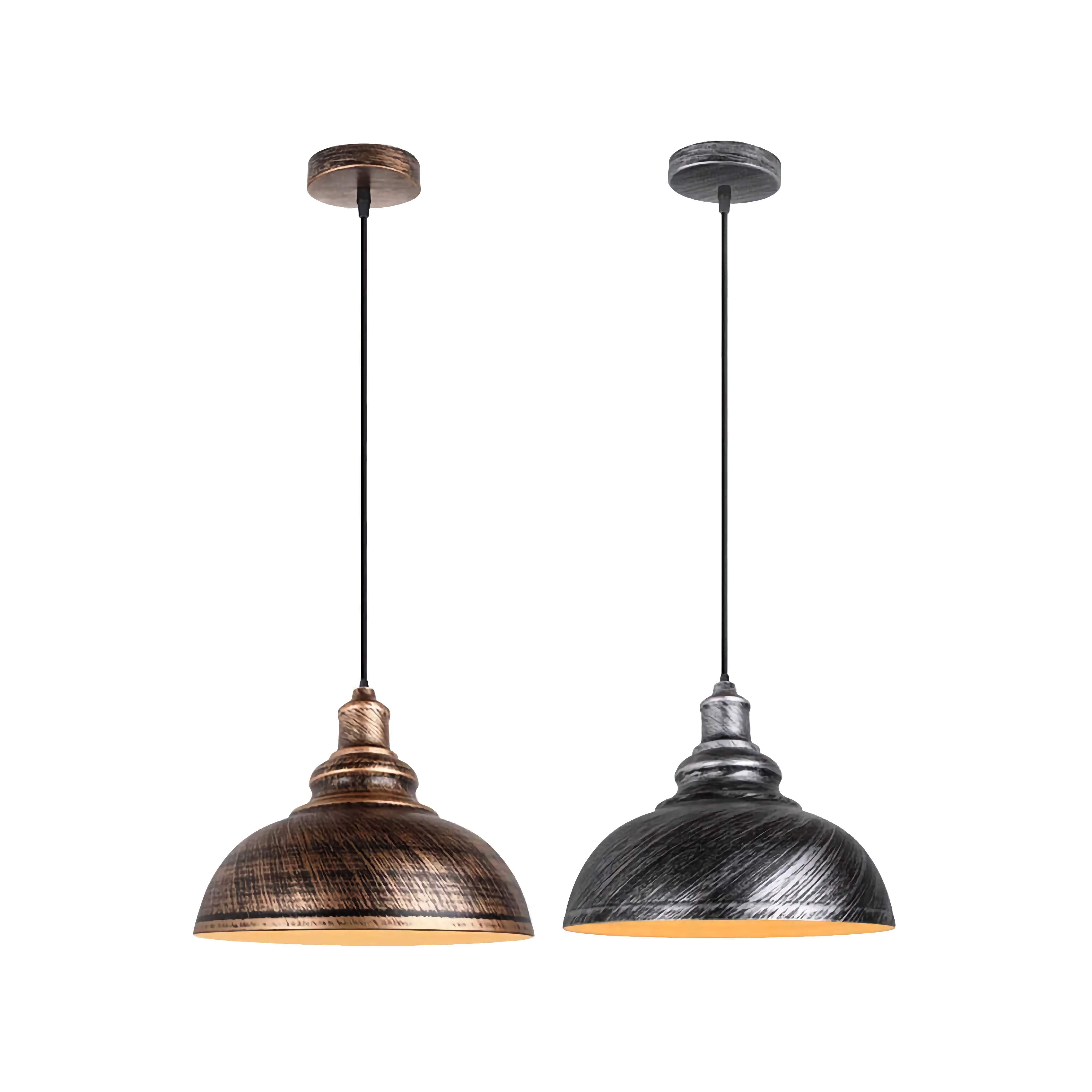 Industrial Pendant Lights Single Metal Lighting for Bar Kitchen Island Dining Room Restaurant