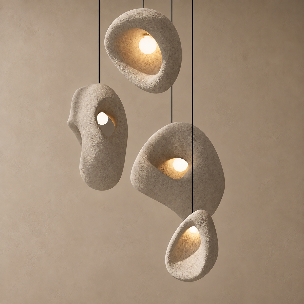 Lampade a sospensione LED irregolari WABI-SABI | Design GP895202