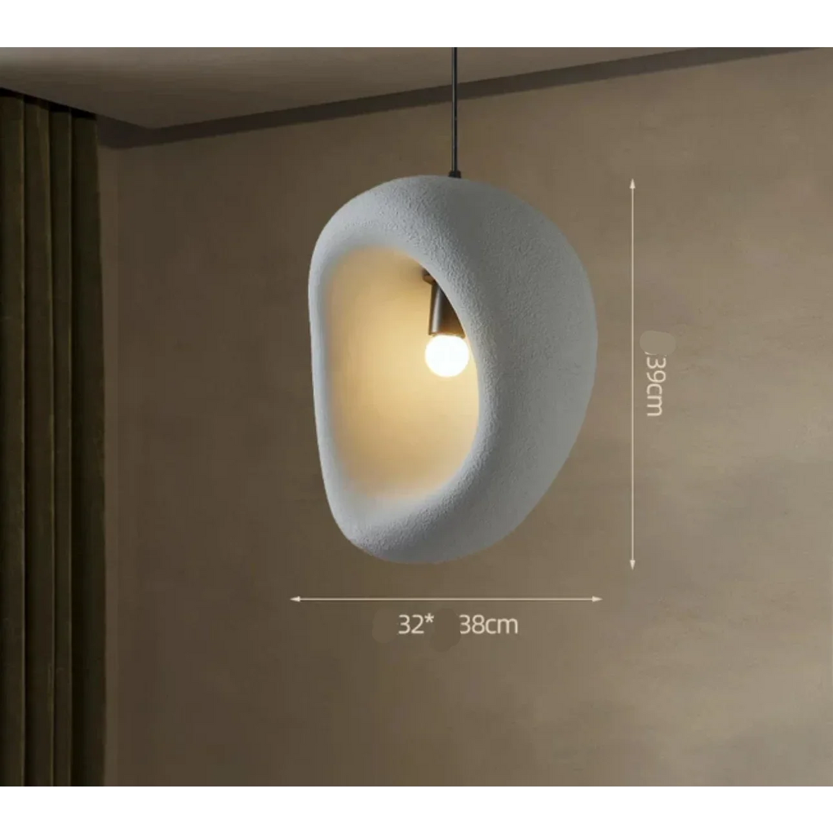 Irregular Resin Pendant Light | Organic Freeform Suspend Lamp Cluster Living Room Restaurant & Bar Casalolalights