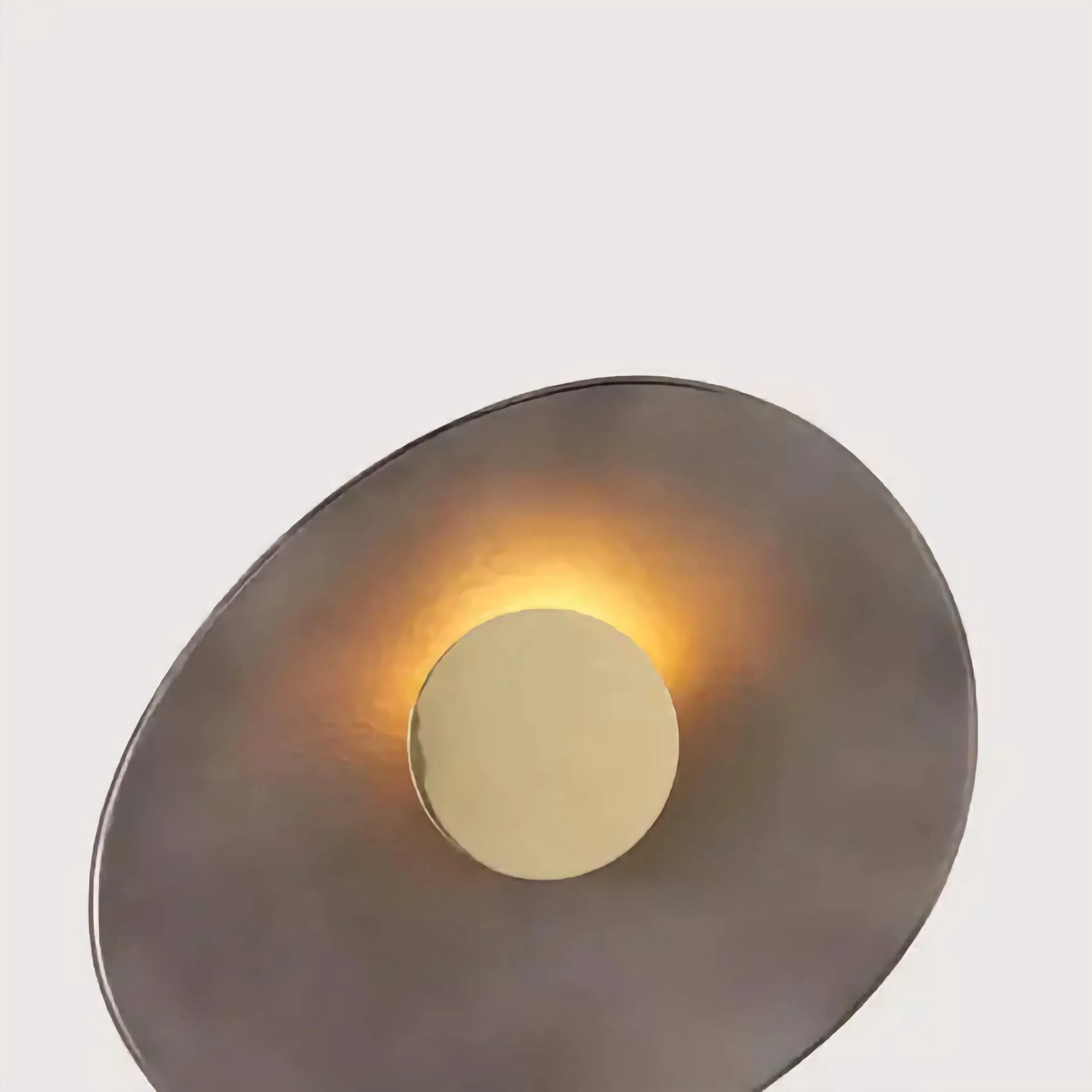 Island Modern Designer Floor Lamp – Asymmetrical Black & Brass Statement Light for Luxury Living Spaces- Sales