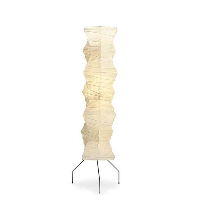 Japandi Akari Floor Lamp | Zen - inspired Rice Paper & Wood Light Minimalist Elegance - Lamps