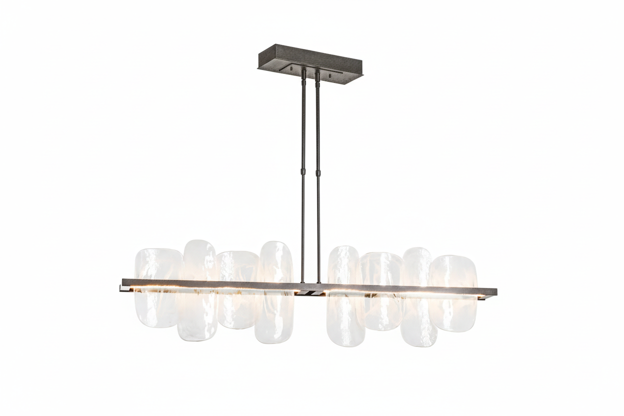 LAMPADARIO LINEARE IN VETRO | CLPJS025L