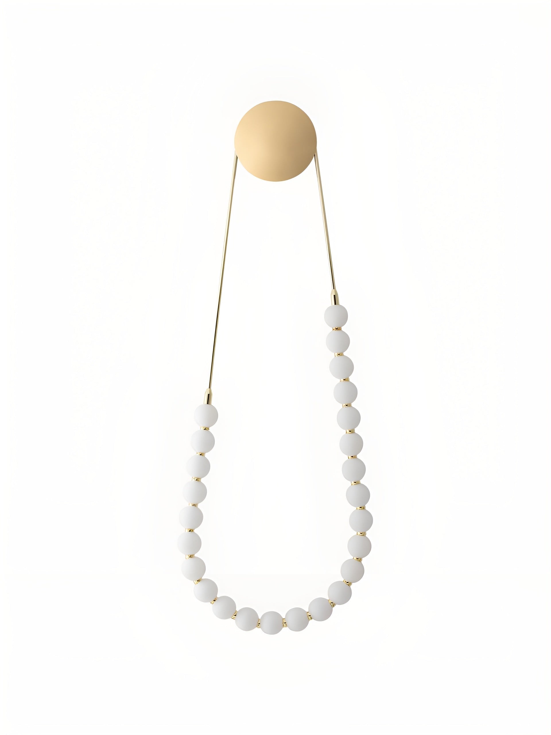 Necklace Wall Lamp | Modern Chain Lighting Parisian Chic Light Fixture For Homes Restaurants - Sconces