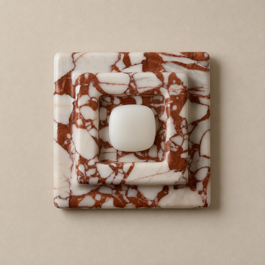 Marble Square Wall Sconce