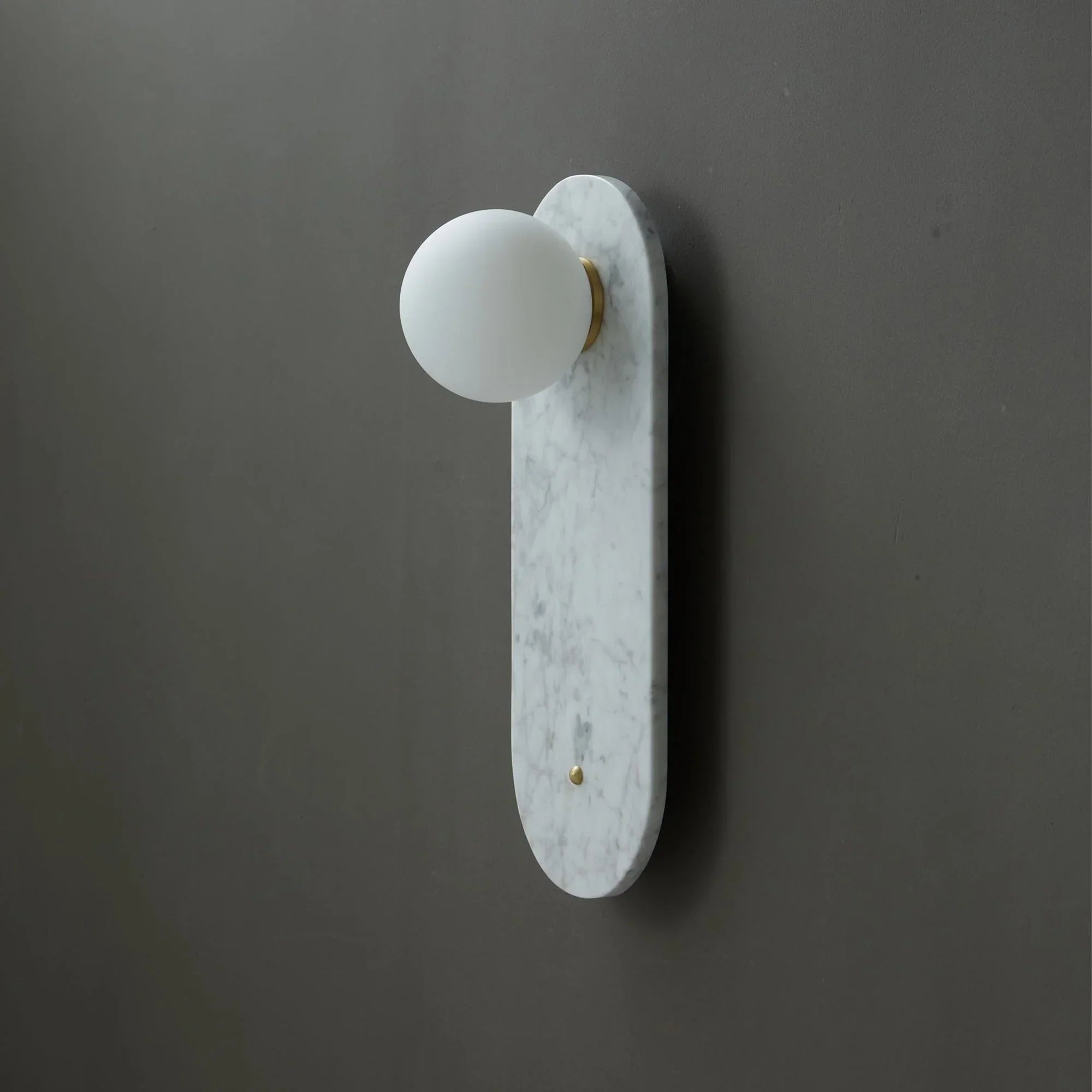 Marble Wall Sconce 32cm | Natural Stone Up-down Light Green or White Bedroom Hallway & Staircase Casalolalights Luxury