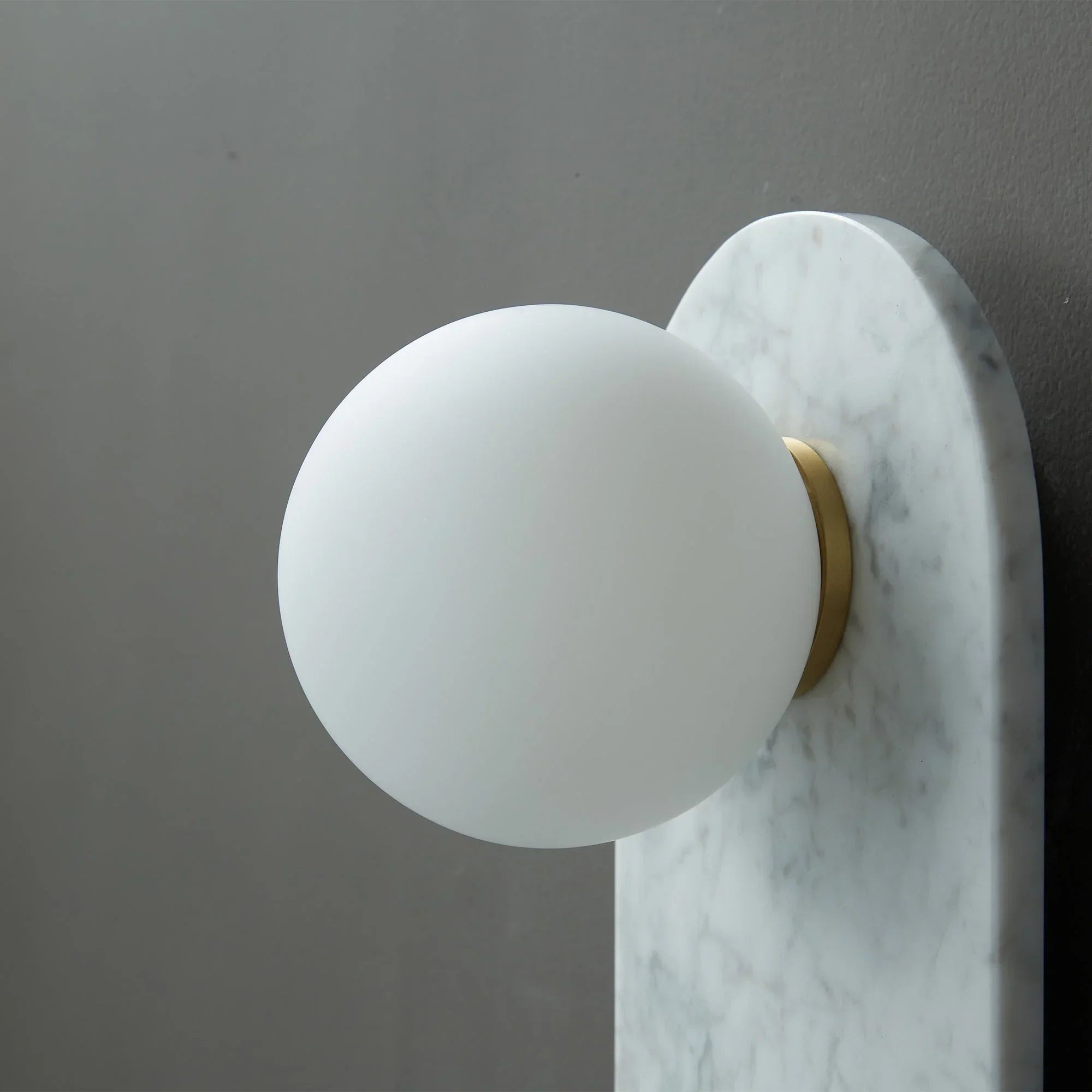 Marble Wall Sconce 32cm | Natural Stone Up-down Light Green or White Bedroom Hallway & Staircase Casalolalights Luxury