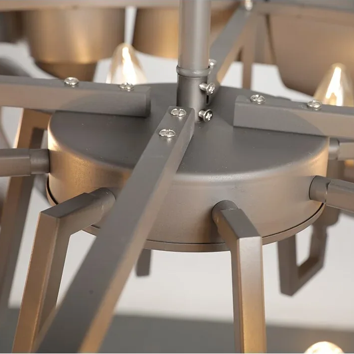 MID CENTURY MODERN CEILING LIGHT METAL RIBBON | CL377852 Sales