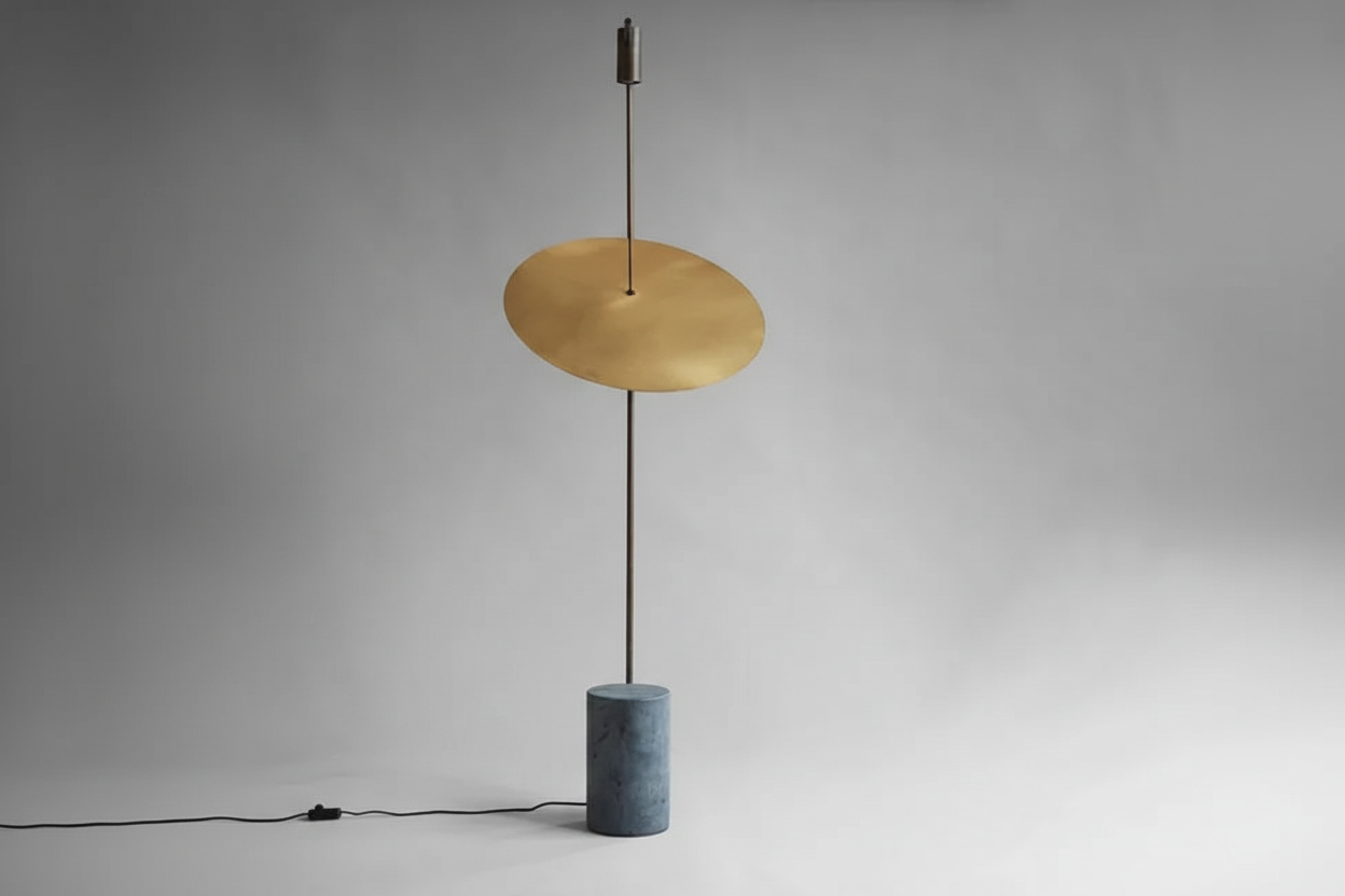 Современный мраморный торшер | Cl85d52