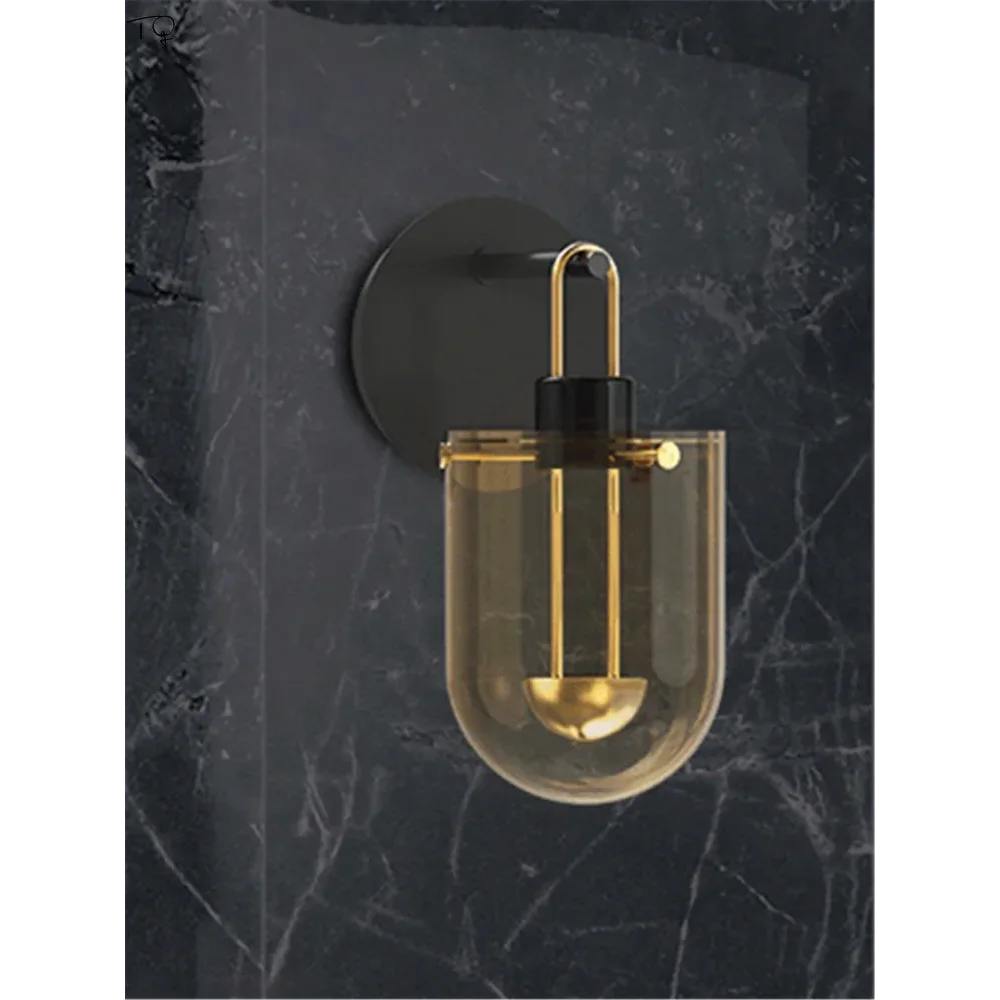 Minimalist Led Wall Lamp Bedside Sconce for Living Room