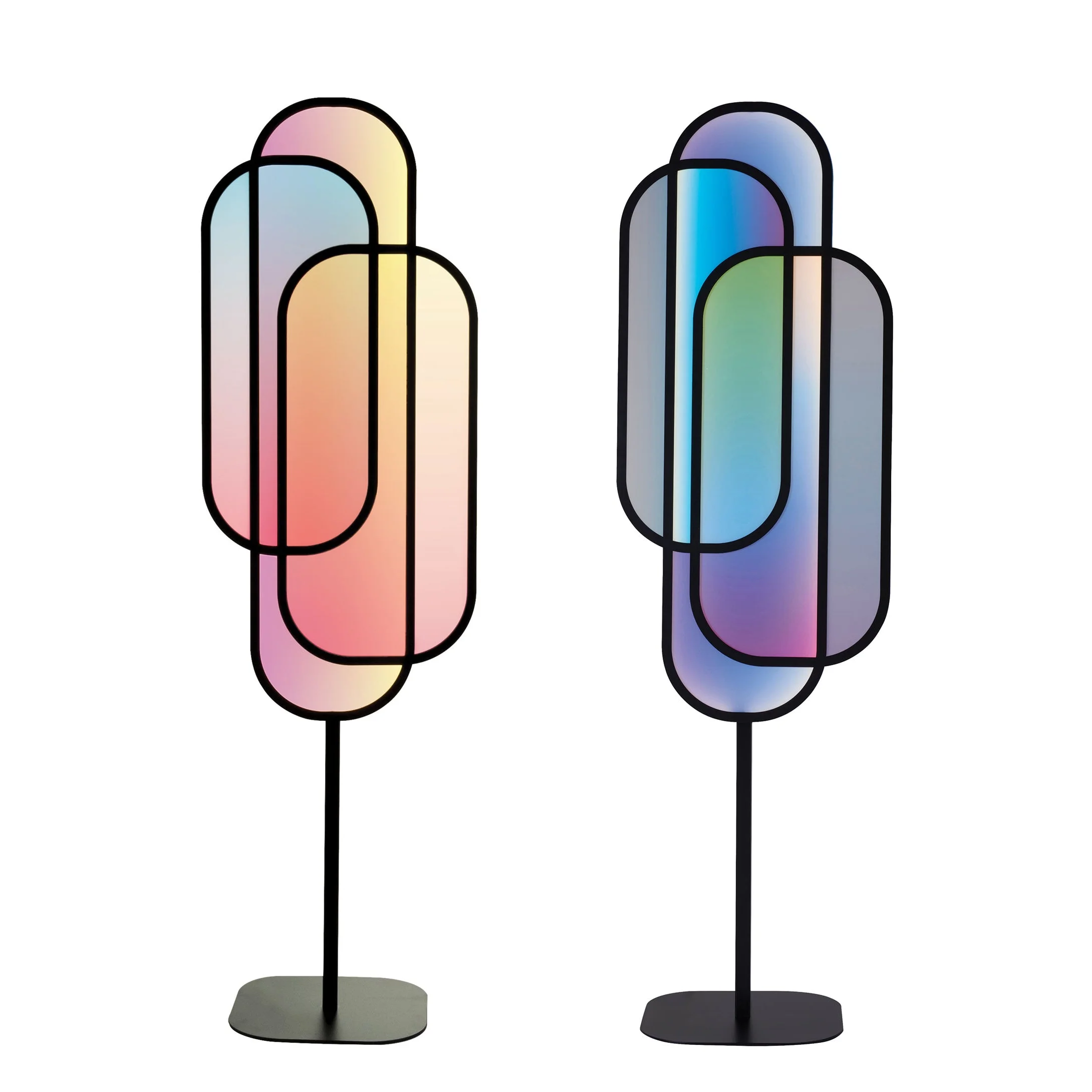 Shop for Floor Lamps Standing Light Living Room Blue Finish