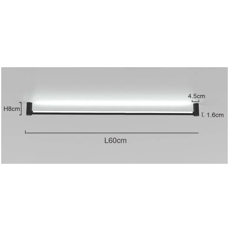 Black Linear Track Lighting | Wall Sconces | Modern Bar Lamp