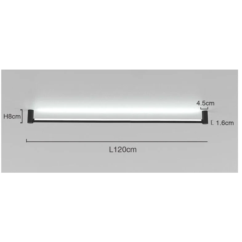 Black Linear Track Lighting | Wall Sconces | Modern Bar Lamp