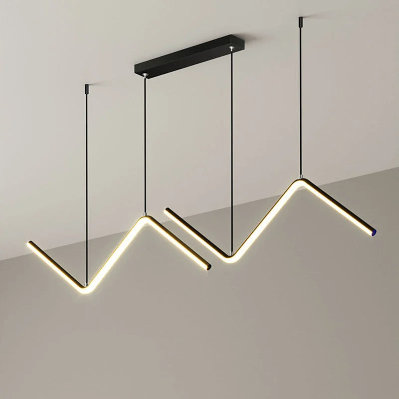 Modern Linear Pendant Lighting | Led Kitchen | Casalola