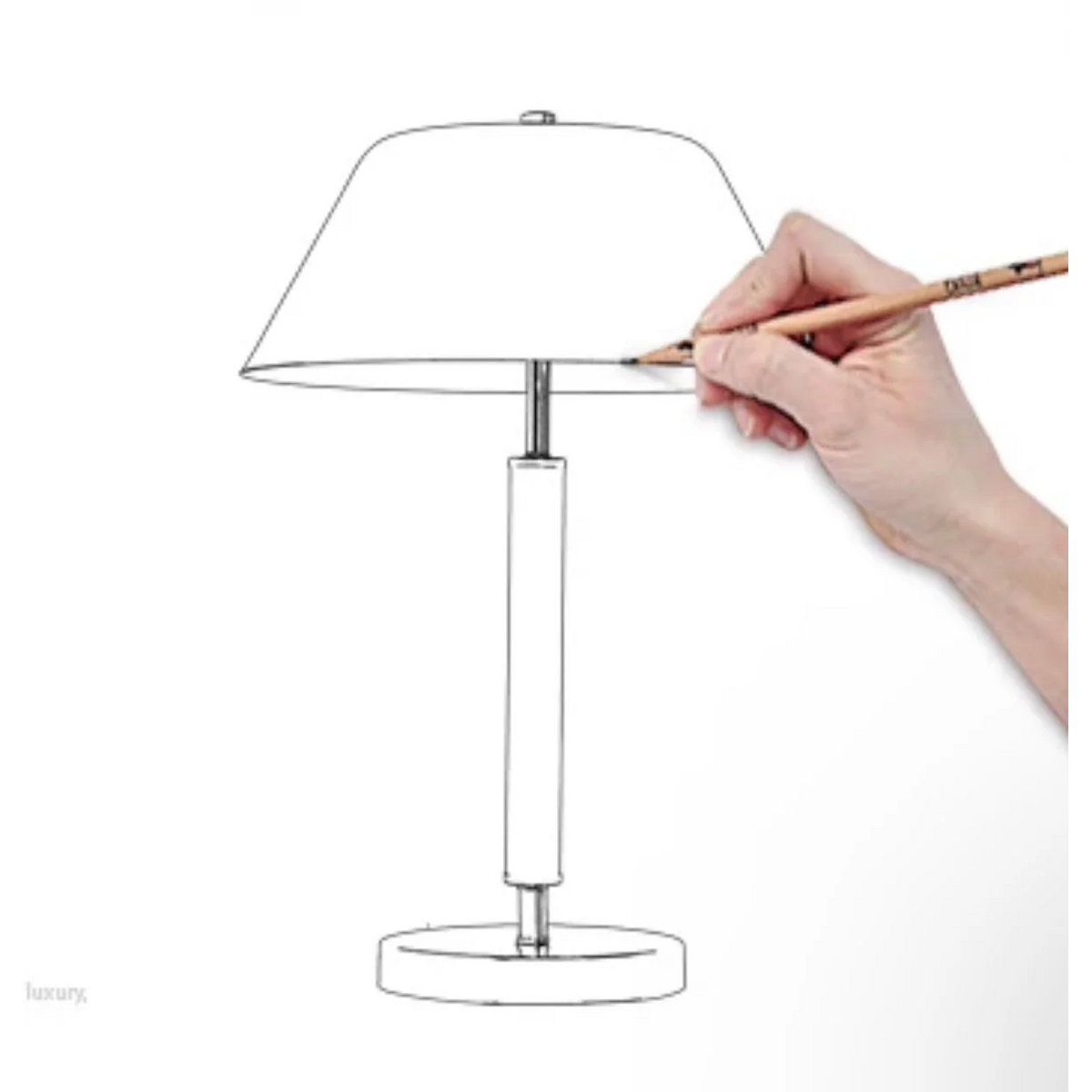 Brass & Black Iron Table Lamp | Modern Accent Bedside Transitional Minimalist Bedroom Living Casalolalights Luxury