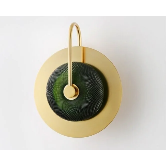 Crystal Green Wall Lamp | Mid Century Modern Lighting Sconces | Casalola