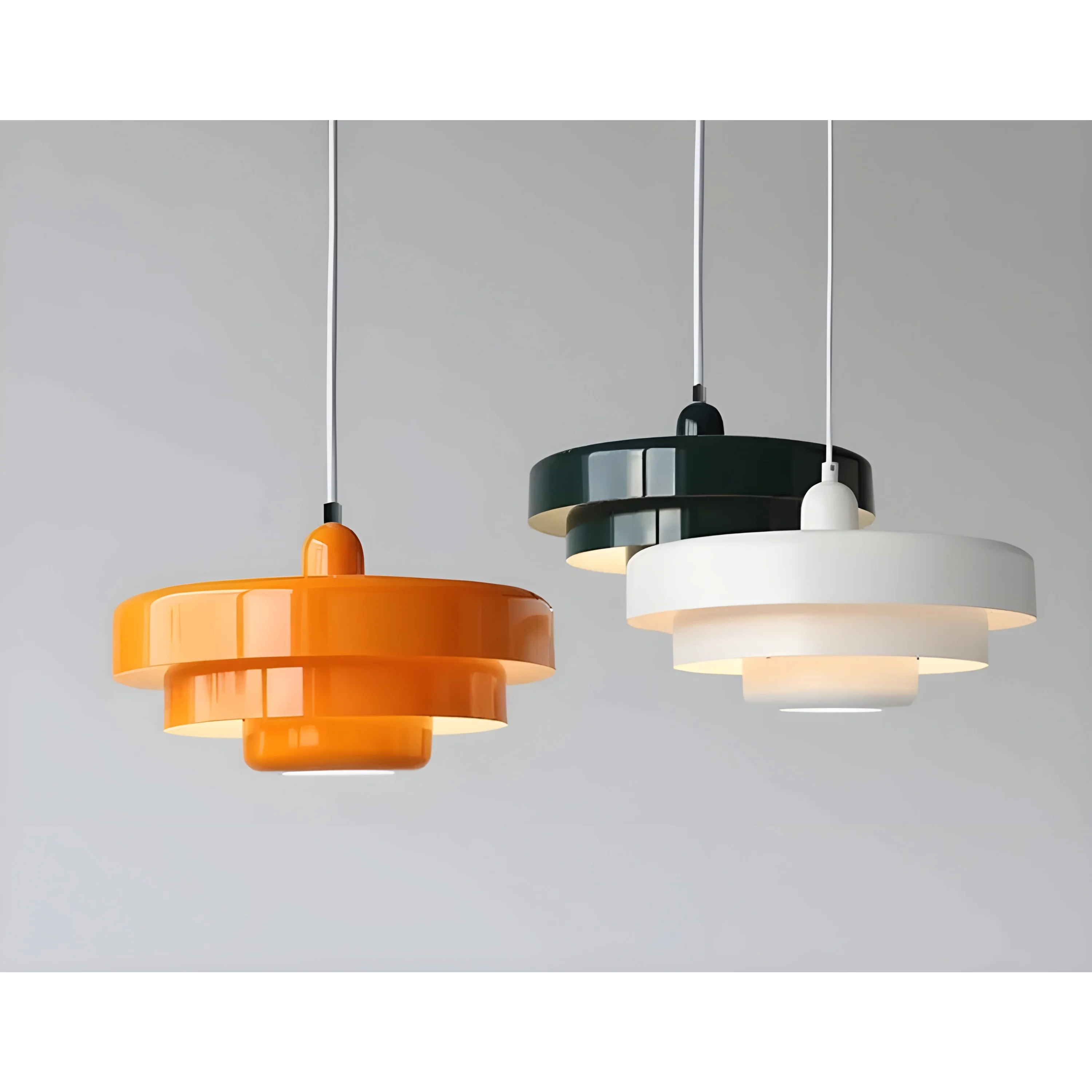 Modern Droplights | Colored Hanging Lamps for Bedroom Living Room Kitchen Restaurants