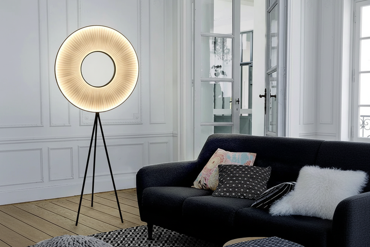 Современный торшер Halo