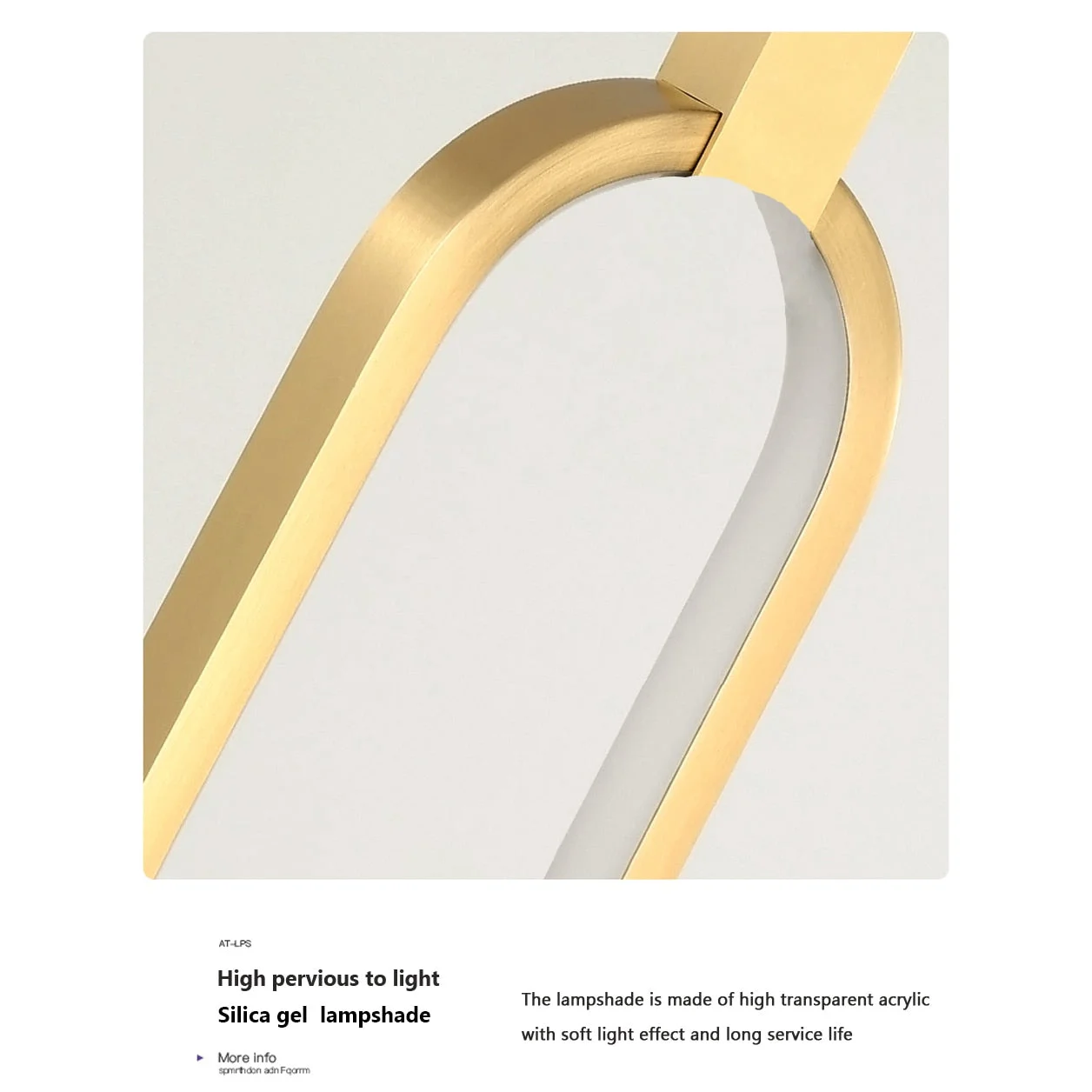 Modern Pendant Lighting | Metal Ring Led Gold Ceiling Light Fixtures | Casalola