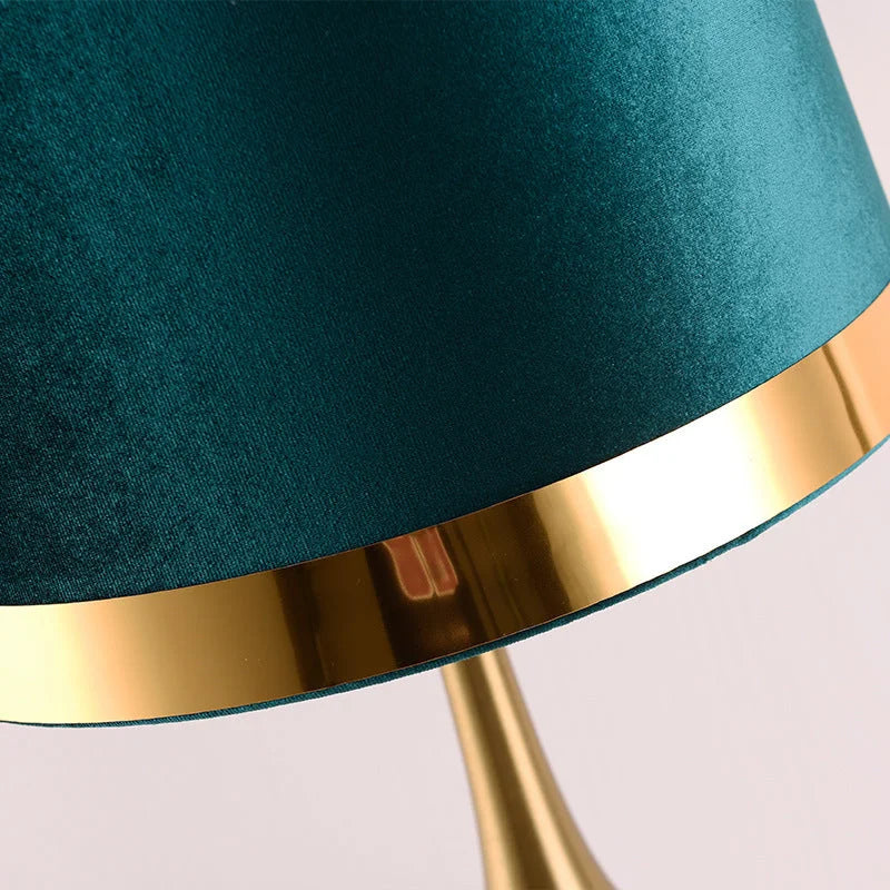 Green Luxury Bedside | Touch Table Lamp Dark Academia Design | Casalola