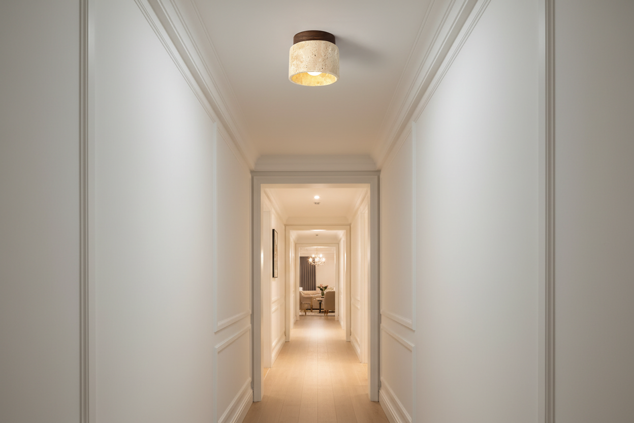 Современный потолочный светильник с мраморным основанием | Cl711441095