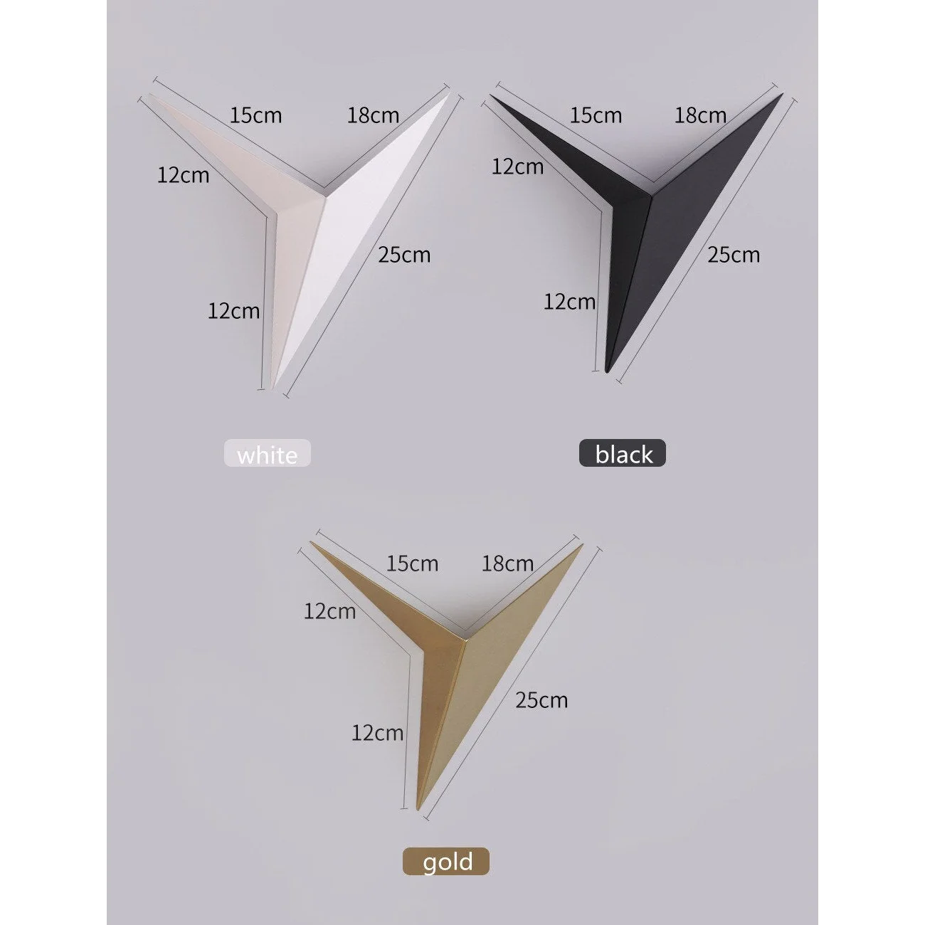 Modern Wall Sconces | Metal Birds Gold White Black Lamps