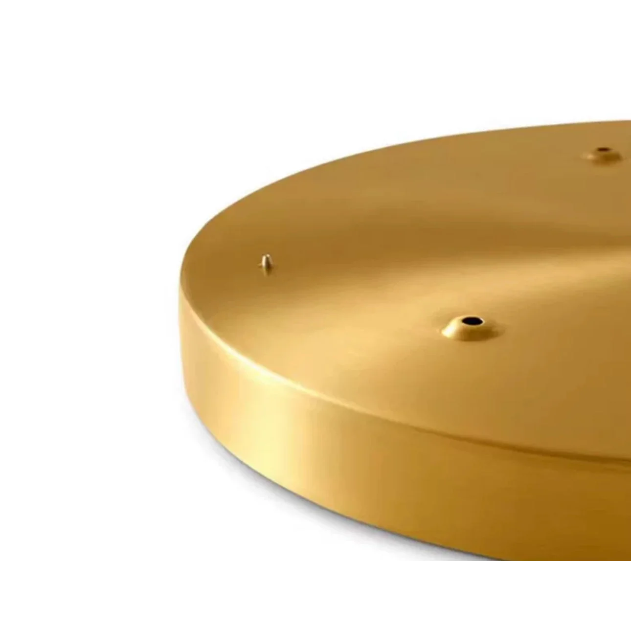 Modern Minimalism Copper Flush Mount Ceiling Light for Low