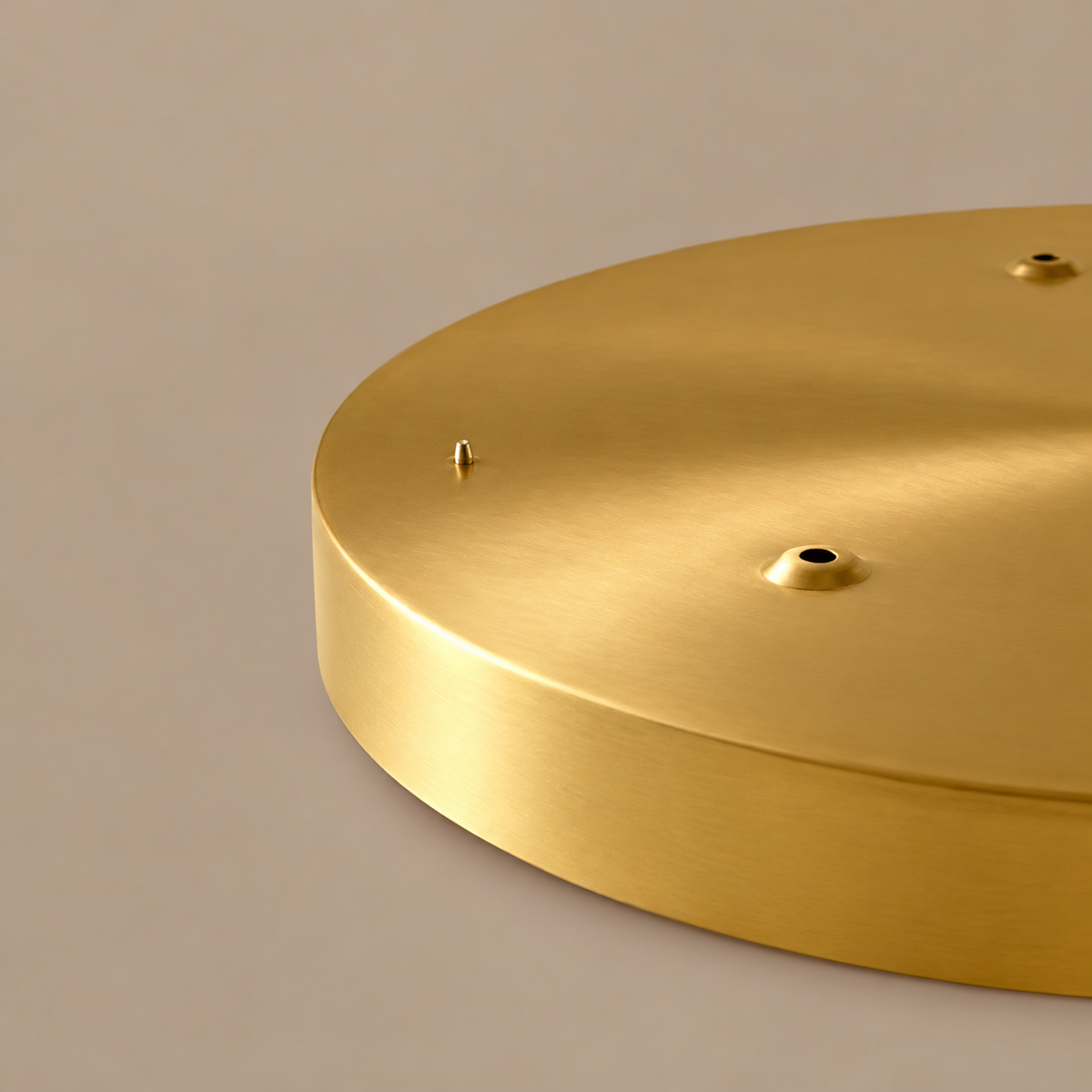 Flush Mount Lighting - Slim Brass & Acrylic Casalola Lights Luxury Lamps for Interior Designers