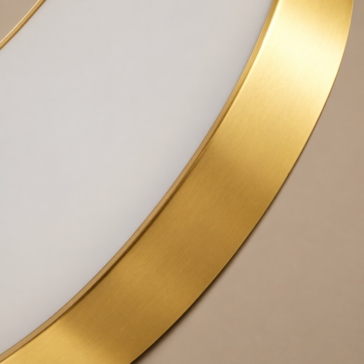 Flush Mount Lighting - Slim Brass & Acrylic Casalola Lights Luxury Lamps for Interior Designers