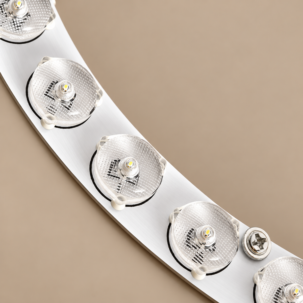 Flush Mount Lighting - Slim Brass & Acrylic Casalola Lights Luxury Lamps for Interior Designers