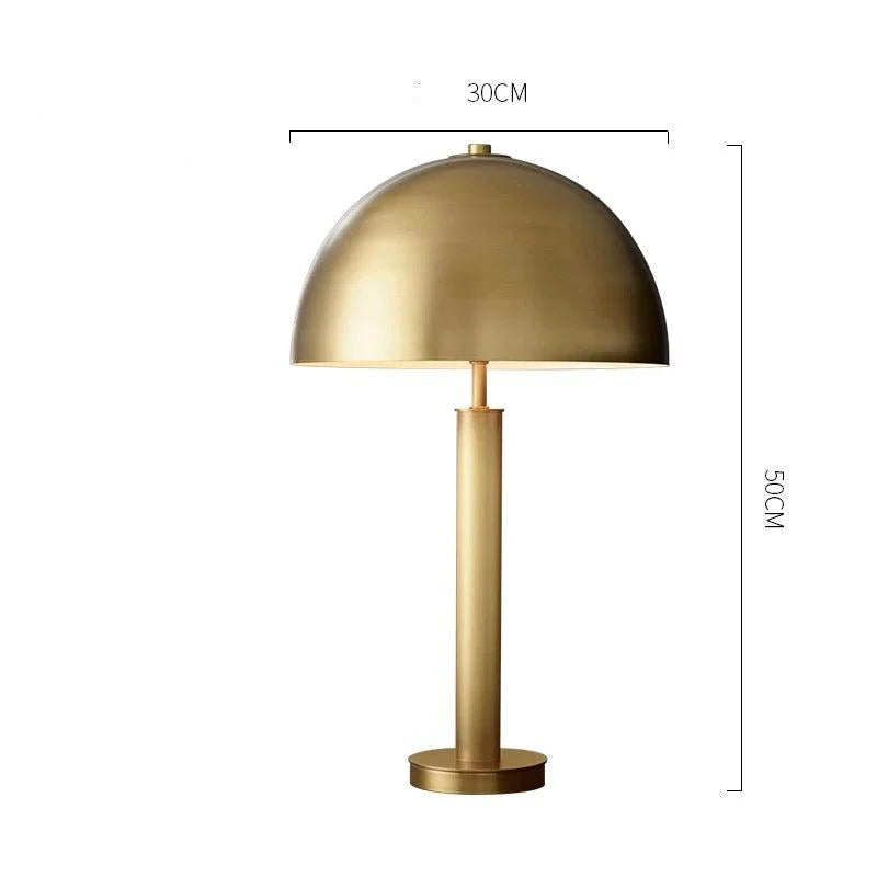 Dome Table Lamp 86cm | Oversized Black or Gold Contemporary Minimalist Living Room & Bedroom Casalolalights Luxury