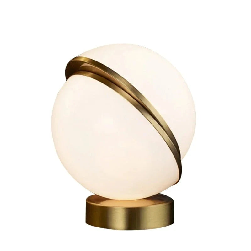 Modern Table Lamp | For Any Room | Round Glass | Casalola - Lamps