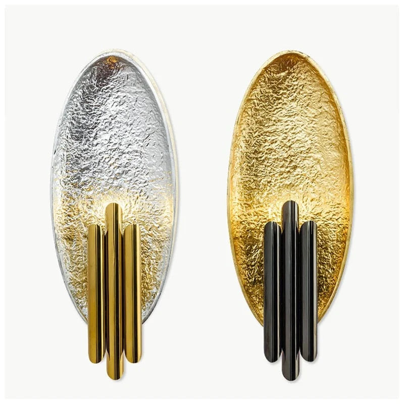 Modern Wall Lamps| Gold Metal Sconce | Luxury Lighting for Living Room Bedroom,