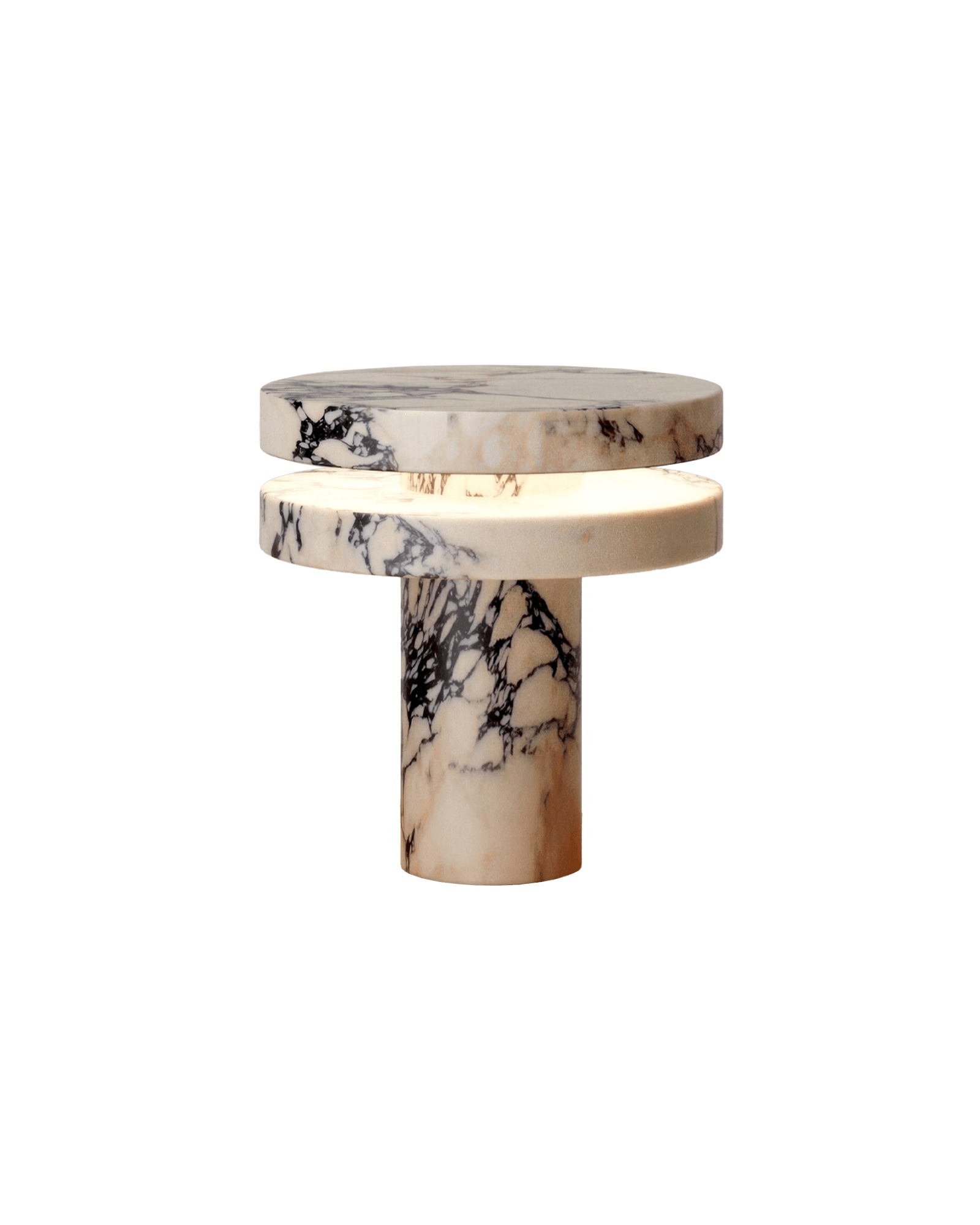 Monolithic Marble Table Lamp | Sculptural Led Accent Light