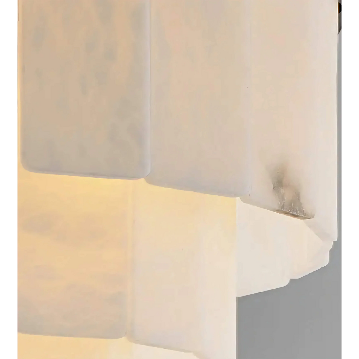 Alabaster & Brass Linear Chandelier | 12 or 16 Head Stone Light Modern Minimalist Dining Casalolalights Luxury Lamps