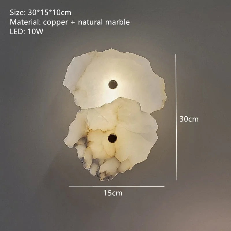 Decoratives Wall Sconces | Marble Lamp for Living Room Bedroom