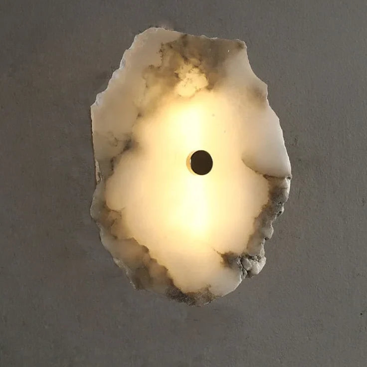 Genuine Marble Disc Wall Sconce Brass | 1 to 9 Discs Living Room Art Staircase Feature Casalola Lights Luxury Lamps