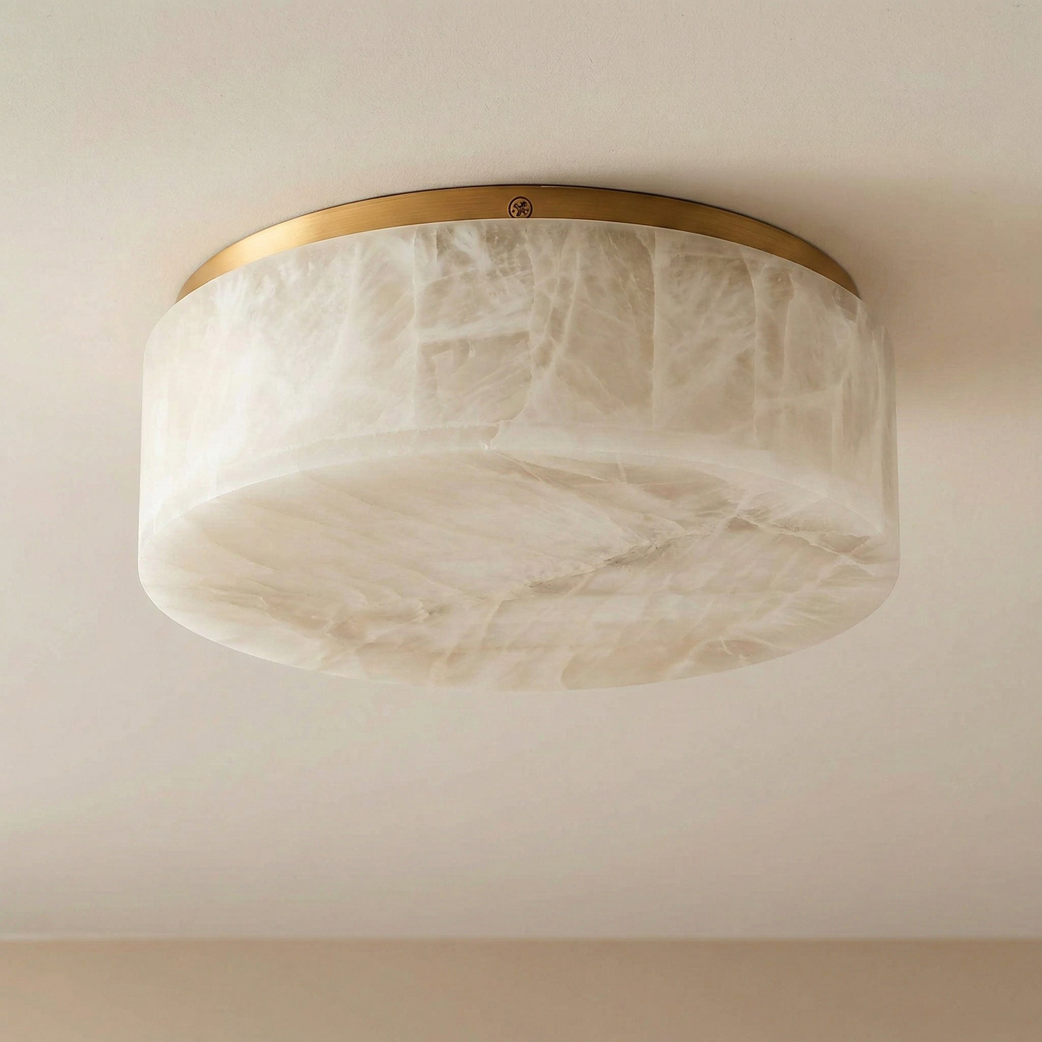 NATURAL SPANISH MARBLE FLUSH MOUNT | CLFGT014