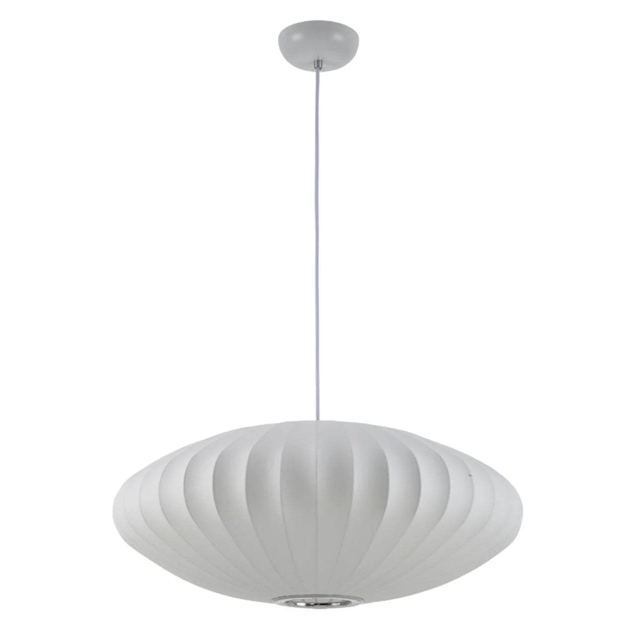 Nelson Bubble Pendant Lamp | White Silk Ceiling Lamps | Bedroom Living Room Lighting | Casalola