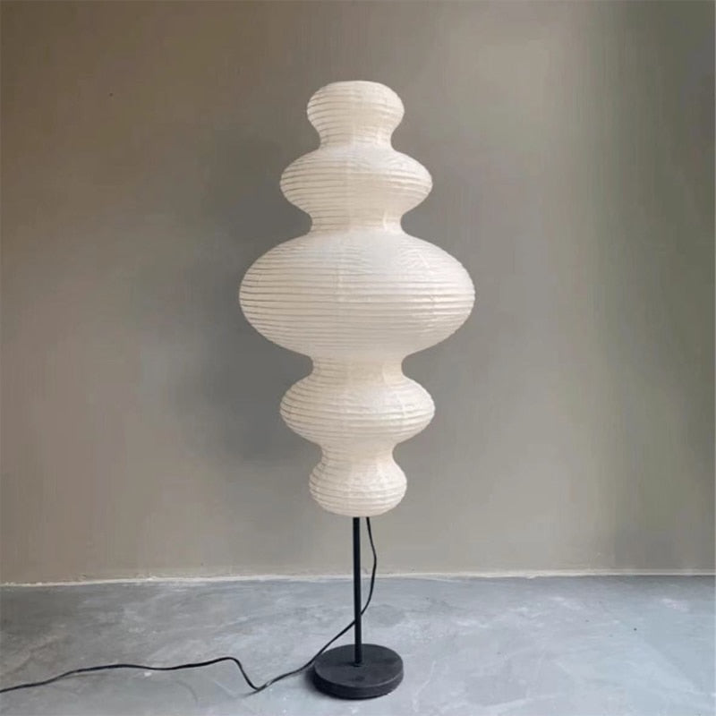 Isamu Noguchi Floor Lamp | Paper | Japanese Decor | Casalola - Minimalist Floor Lamps