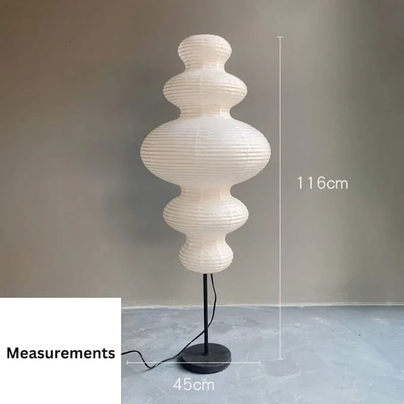 Isamu Noguchi Floor Lamp | Paper | Japanese Decor | Casalola