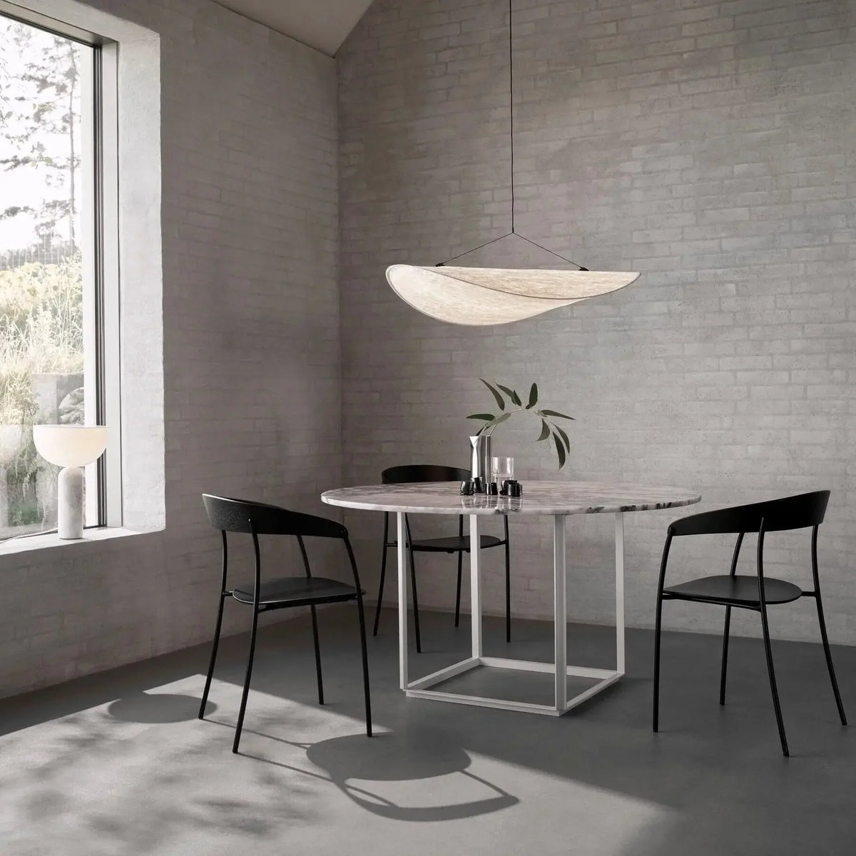 Fabric Pendant Light | Dimmable Led Knitted Shade Lamp Japandi Scandinavian Dining & Living Room Casalolalights Luxury